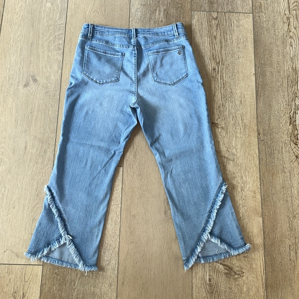 Susan Graver Jeans Cropped Women’s Size 10P